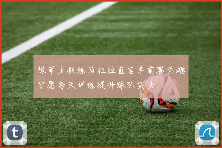 绿军主教练马祖拉直言季前赛无趣宁愿每天训练提升球队实力